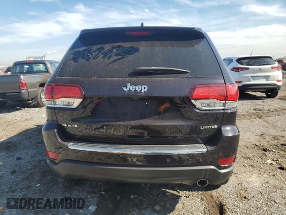 2020 Jeep Grand Cherokee Limited with VIN 1C4RJFBG9LC303010, listed as a Copart auction lot 55878245 with 35,106 mi miles and Salvage title. Bid and sale history available at DreamBid. Image 6.