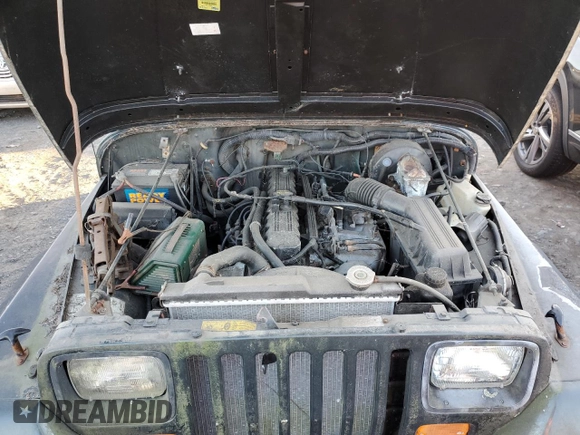 1993 Jeep Wrangler with VIN 1J4FY29S4PP244894, listed as a Copart auction lot 83684704 with 172,185 mi miles and Clean Title. Bid and sale history available at carsss.com. Image 12.