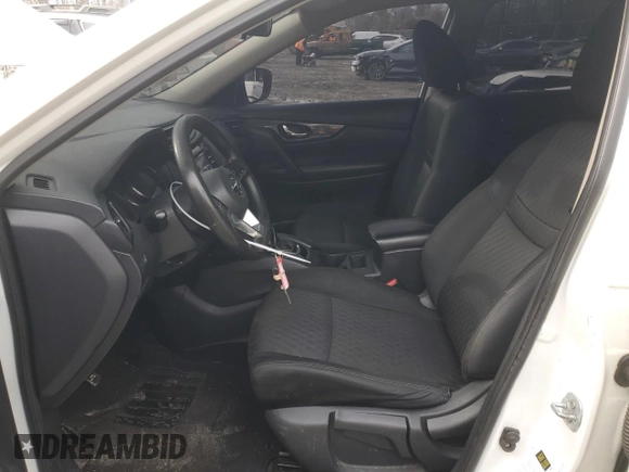 2017 Nissan Rogue SV with VIN KNMAT2MV6HP546897, listed as a Copart auction lot 47996195 with 203,585 mi miles and Salvage Title. Bid and sale history available at carsss.com. Image 7.