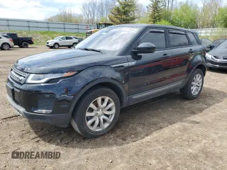 2019 Land Rover Range Rover Evoque SE with VIN SALVP2RX5KH346040, listed as a Copart auction lot 55478845 with 92,385 mi miles and Clean Title. Bid and sale history available at DreamBid. Image 1.