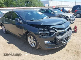 2020 Chevrolet Malibu LS with VIN 1G1ZB5ST1LF157438, listed as a IAAI auction lot 41965608 with 114,385 mi miles and . Bid and sale history available at DreamBid. Image 1.