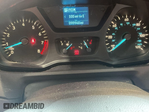 2019 Ford Transit with VIN 1FTYE1YM6KKB31880, listed as a IAAI auction lot 42792031 with 99,943 mi miles and . Bid and sale history available at DreamBid. Image 8.