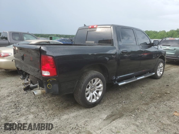 2018 Ram 1500 Lone Star Silver z VIN 1C6RR6LT4JS219367, wystawiony jako Copart lot #57609074 z przebiegiem 91 422 mil mil oraz Szkoda całkowita • Salvage title. Historia ofert i sprzedaży dostępna na DreamBid. Obrazek 3.