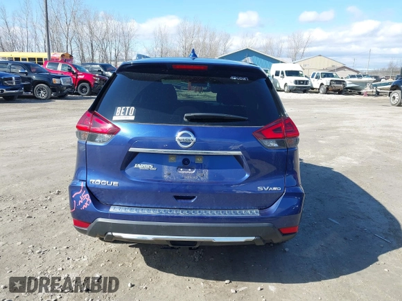 2018 Nissan Rogue SV with VIN KNMAT2MV7JP605154, listed as a IAAI auction lot 42046756 with 90,572 mi miles. Bid and sale history available at carsss.com. Image 16.