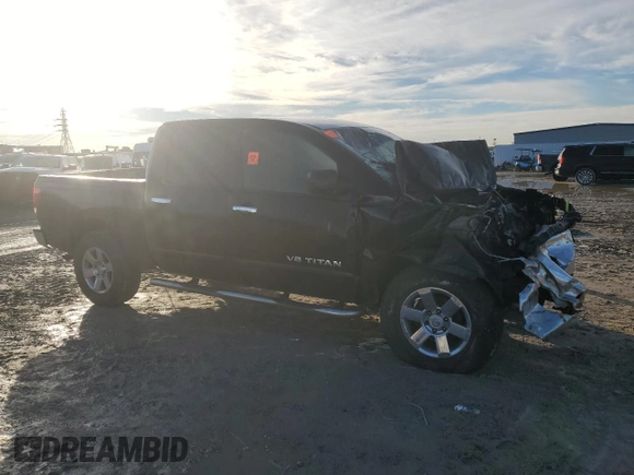 2007 Nissan Titan XE with VIN 1N6AA07A67N234492, listed as a Copart auction lot 87574675 with Not Provided miles and Salvage Title. Bid and sale history available at DreamBid. Image 4.