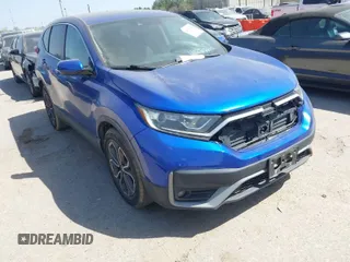 2020 Honda CR-V EX with VIN 7FARW1H59LE005641, listed as a IAAI auction lot 41787640 with 46,615 mi miles. Bid and sale history available at carsss.com. Image 1.
