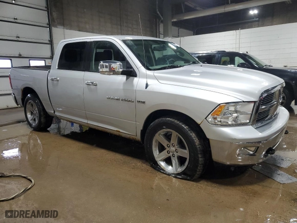 2012 Ram 1500 Big Horn with VIN 1C6RD7LT2CS310645, listed as a Copart auction lot 51498265 with 210,618 mi miles and Clean Title. Bid and sale history available at carsss.com. Image 4.