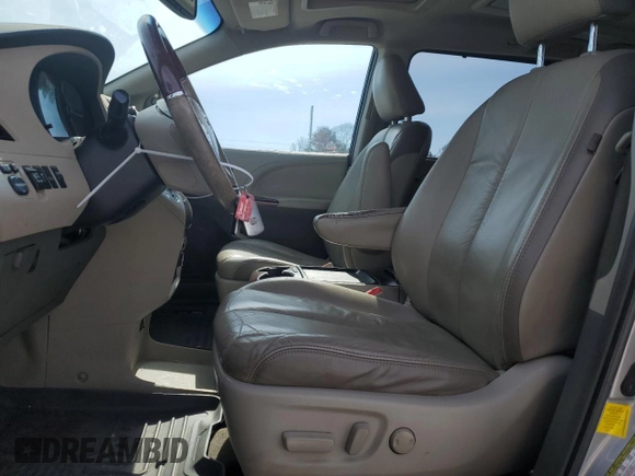 2011 Toyota Sienna XLE AAS with VIN 5TDYK3DC5BS151905, listed as a Copart auction lot 89310285 with 181,859 mi miles and Salvage Title. Bid and sale history available at carsss.com. Image 7.