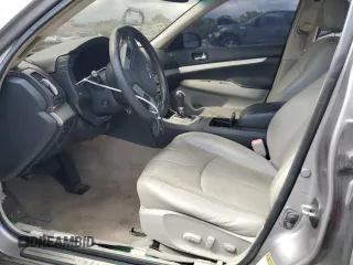 2008 Infiniti G35 with VIN JNKBV61E98M209313, listed as a Copart auction lot 73354104 with 227,334 mi miles and Salvage Title. Bid and sale history available at DreamBid. Image 7.