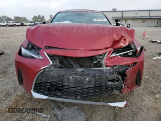 2022 Lexus IS with VIN JTHDA1D2XN5118601, listed as a Copart auction lot 86781894 with 59,375 mi miles and Salvage Title. Bid and sale history available at carsss.com. Image 5.