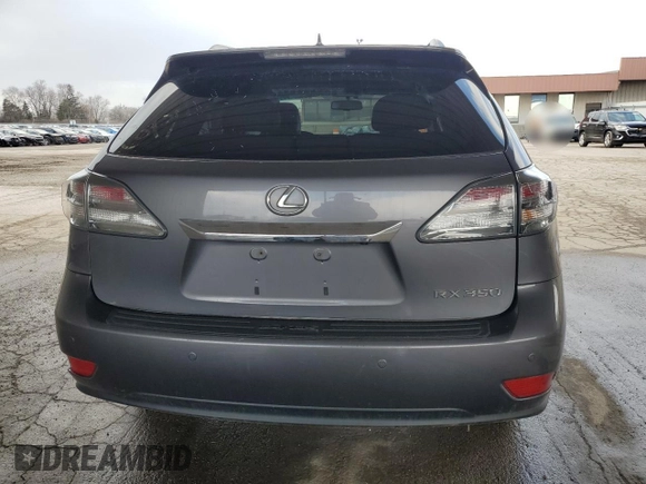 2012 Lexus RX 350 z VIN 2T2BK1BA7CC136193, wystawiony jako Copart lot #51164905 z przebiegiem Nie podano mil oraz Szkoda całkowita • Salvage title. Historia ofert i sprzedaży dostępna na DreamBid. Obrazek 6.