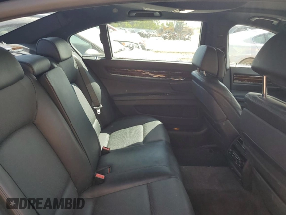 2013 BMW 7 Series 750Li xDrive with VIN WBAYF8C5XDD140544, listed as a Copart auction lot 59360214 with 85,965 mi miles and Salvage title. Bid and sale history available at DreamBid. Image 10.