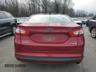 2014 Ford Fusion SE Hybrid with VIN 3FA6P0LU5ER145861, listed as a Copart auction lot 46582675 with Not Provided miles and Salvage Title. Bid and sale history available at DreamBid. Image 6.