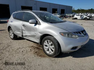2014 Nissan Murano S with VIN JN8AZ1MW1EW504645, listed as a Copart auction lot 50067035 with 151,422 mi miles and Salvage Title. Bid and sale history available at DreamBid. Image 4.