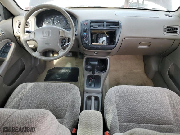2000 Honda Civic EX with VIN 1HGEJ8644YL057101, listed as a Copart auction lot 42994735 with 259,918 mi miles and Salvage Title. Bid and sale history available at carsss.com. Image 8.