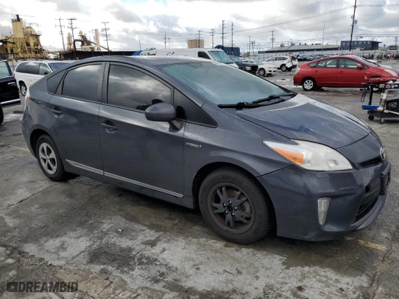 2013 Toyota Prius One with VIN JTDKN3DU2D1731439, listed as a Copart auction lot 45493165 with 206,399 mi miles and Salvage Title. Bid and sale history available at carsss.com. Image 4.