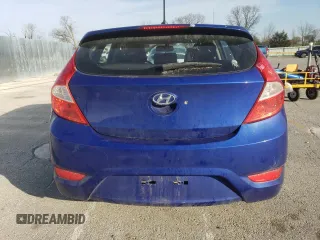 2012 Hyundai Accent SE with VIN KMHCU5AE7CU027245, listed as a Copart auction lot 50604895 with 153,842 mi miles and Clean title. Bid and sale history available at DreamBid. Image 6.