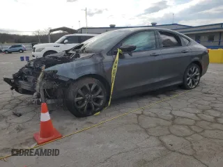 2015 Chrysler 200 S with VIN 1C3CCCDG9FN665153, listed as a Copart auction lot 50891885 with Not Provided miles and Salvage Title. Bid and sale history available at carsss.com. Image 1.