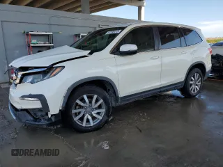 2019 Honda Pilot EX z VIN 5FNYF5H36KB023915, wystawiony jako Copart lot #51295415 z przebiegiem Nie podano mil oraz Nie do naprawy • Non repairable. Historia ofert i sprzedaży dostępna na DreamBid. Obrazek 1.