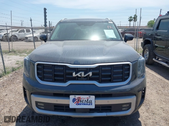 2024 Kia Telluride SX z VIN 5XYP54GC8RG441888, wystawiony jako IAAI lot #42046489 z przebiegiem Nie podano mil oraz . Historia ofert i sprzedaży dostępna na DreamBid. Obrazek 6.