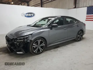 2023 Nissan Sentra SR with VIN 3N1AB8DV9PY325803, listed as a Copart auction lot 41414115 with 22,232 mi miles and Salvage Title. Bid and sale history available at carsss.com. Image 1.