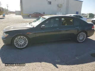 2007 BMW 7 Series 750Li z VIN WBAHN83567DT72887, wystawiony jako Copart lot #57689855 z przebiegiem 146 254 mil mil oraz Czysty tytuł • Clean title. Historia ofert i sprzedaży dostępna na DreamBid. Obrazek 1.