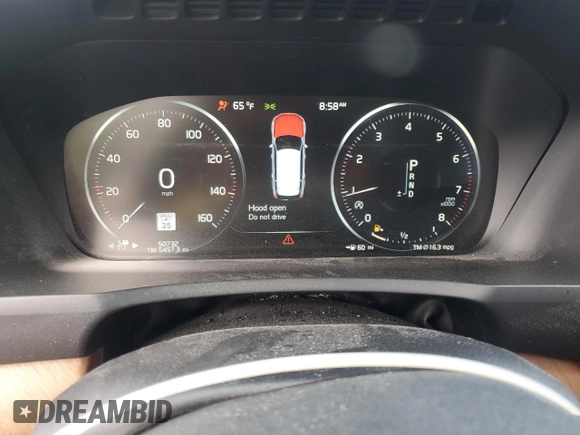 2018 Volvo XC90 Inscription with VIN YV4A22PL6J1219113, listed as a Copart auction lot 56428835 with 50,732 mi miles and Salvage title. Bid and sale history available at DreamBid. Image 9.