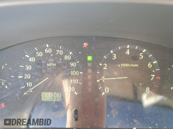 2001 Infiniti QX4 z VIN JNRDR09X51W201432, wystawiony jako Copart lot #54083295 z przebiegiem 211 929 mil mil oraz Szkoda całkowita • Salvage title. Historia ofert i sprzedaży dostępna na DreamBid. Obrazek 9.