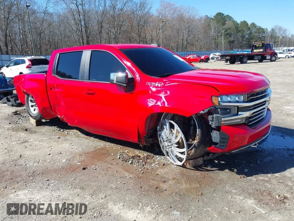 2020 Chevrolet Silverado 1500 RST with VIN 3GCPWDED7LG234331, listed as a IAAI auction lot 41581475 with 74,081 mi miles and . Bid and sale history available at DreamBid. Image 1.