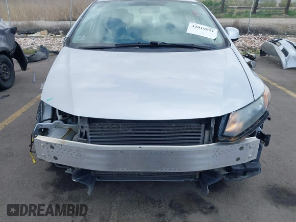 2012 Honda Civic EX with VIN 2HGFB2F81CH610374, listed as a IAAI auction lot 42019951 with 109,835 mi miles and . Bid and sale history available at DreamBid. Image 13.