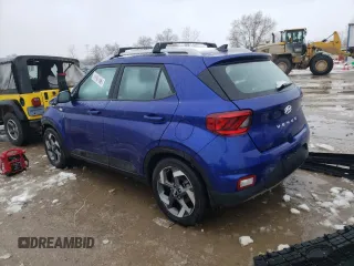2021 Hyundai Venue SEL with VIN KMHRC8A3XMU073196, listed as a Copart auction lot 48167204 with Not Provided miles and Salvage Title. Bid and sale history available at carsss.com. Image 3.