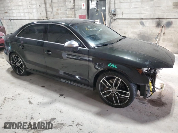 2015 Audi S3 2.0T Premium Plus with VIN WAUBFGFF6F1115875, listed as a Copart auction lot 84928384 with 144,846 mi miles and Salvage Title. Bid and sale history available at carsss.com. Image 4.