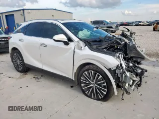 2024 Lexus RX 350 с VIN 2T2BAMBA8RC031319, выставлен на аукционе Copart как лот 64581845 с пробегом Не указан миль и Списание • Salvage title. История ставок и продаж доступна на DreamBid. Изображение 4.