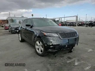 2025 Land Rover Range Rover Velar S with VIN SALYJ2EX8SA393852, listed as a Copart auction lot 44958965 with 5,818 mi miles and Salvage title. Bid and sale history available at DreamBid. Image 12.