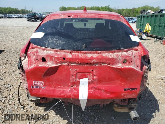 2024 Honda HR-V Sport z VIN 3CZRZ1H53RM759006, wystawiony jako Copart lot #52958415 z przebiegiem 10 876 mil mil oraz Szkoda całkowita • Salvage title. Historia ofert i sprzedaży dostępna na DreamBid. Obrazek 6.