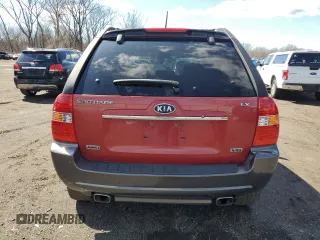 2008 Kia Sportage LX with VIN KNDJE723087518845, listed as a Copart auction lot 49896305 with 216,599 mi miles and Salvage Title. Bid and sale history available at DreamBid. Image 6.