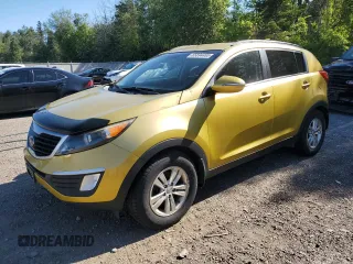 2012 Kia Sportage LX with VIN KNDPB3A2XC7195515, listed as a Copart auction lot 65694465 with 189,467 mi miles and Clean title. Bid and sale history available at DreamBid. Image 1.