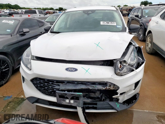 2022 Ford Escape SE with VIN 1FMCU0G69NUB01335, listed as a Copart auction lot 59673635 with 127,878 mi miles and Salvage title. Bid and sale history available at DreamBid. Image 5.