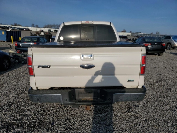 2010 Ford F-150 XL with VIN 1FTFW1EV8AFD17297, listed as a Copart auction lot 51371105 with 175,385 mi miles and Salvage Title. Bid and sale history available at carsss.com. Image 6.