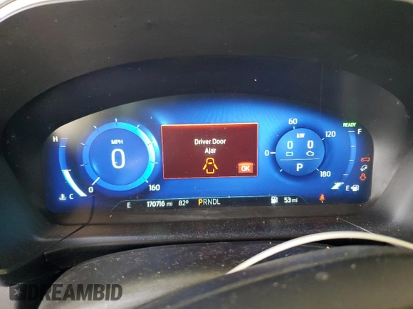 2020 Ford Escape SE Sport Hybrid with VIN 1FMCU9BZ9LUC19033, listed as a Copart auction lot 62703715 with 170,716 mi miles and Salvage title. Bid and sale history available at DreamBid. Image 9.