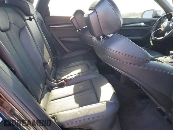 2018 Audi SQ5 Premium Plus with VIN WA1A4AFY3J2138336, listed as a Copart auction lot 56343445 with 45,763 mi miles and Salvage title. Bid and sale history available at DreamBid. Image 10.