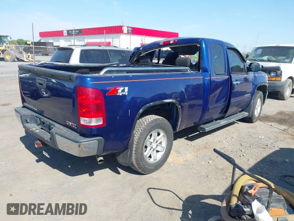 2013 GMC Sierra 1500 SLE with VIN 1GTR2VE75DZ311140, listed as a IAAI auction lot 42043353 with 130,021 mi miles and . Bid and sale history available at DreamBid. Image 4.