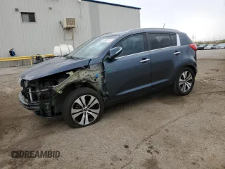 2013 Kia Sportage EX with VIN KNDPC3A2XD7445821, listed as a Copart auction lot 62956145 with 153,880 mi miles and Salvage title. Bid and sale history available at DreamBid. Image 1.