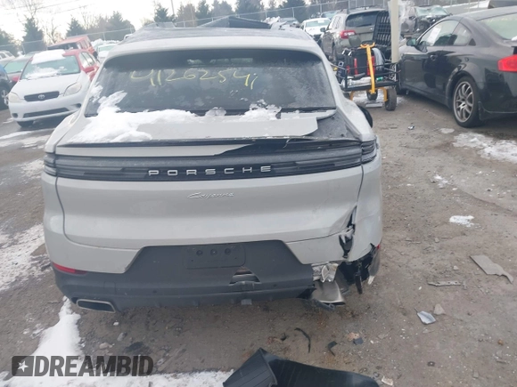 2024 Porsche Cayenne with VIN WP1BA2AY1RDA52862, listed as a IAAI auction lot 41262541 with 13,084 mi miles and . Bid and sale history available at DreamBid. Image 17.