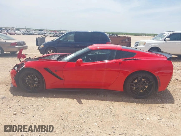 2019 Chevrolet Corvette 1LT with VIN 1G1YA2D76K5120094, listed as a IAAI auction lot 42269369 with 23,674 mi miles and . Bid and sale history available at DreamBid. Image 15.