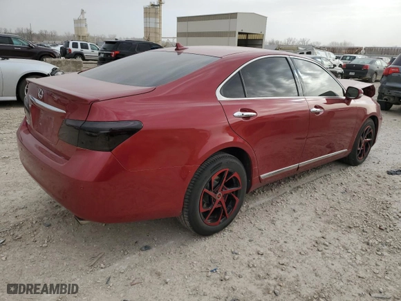 2010 Lexus ES 350 with VIN JTHBK1EG6A2354690, listed as a Copart auction lot 49445705 with 155,793 mi miles and Salvage Title. Bid and sale history available at carsss.com. Image 3.