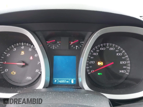 2013 Chevrolet Equinox LT with VIN 1GNALDEK2DZ127306, listed as a IAAI auction lot 41394256 with 140,057 mi miles. Bid and sale history available at carsss.com. Image 7.