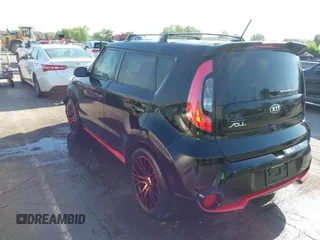 2015 Kia Soul + with VIN KNDJP3A51F7774348, listed as a IAAI auction lot 42016402 with 180,202 mi miles. Bid and sale history available at carsss.com. Image 3.