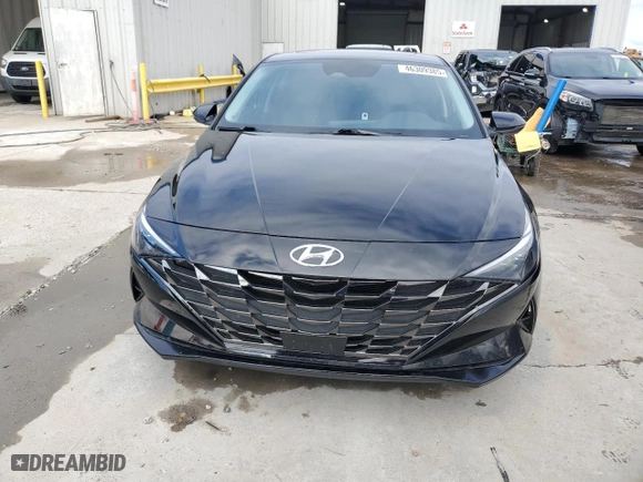 2023 Hyundai Elantra Limited with VIN KMHLP4AG1PU509248, listed as a Copart auction lot 46309385 with 63,165 mi miles and Salvage Title. Bid and sale history available at carsss.com. Image 5.