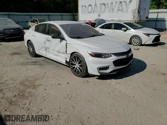 2016 Chevrolet Malibu LS with VIN 1G1ZB5ST0GF348810, listed as a Copart auction lot 52952965 with 106,050 mi miles and Salvage Title. Bid and sale history available at DreamBid. Image 10.
